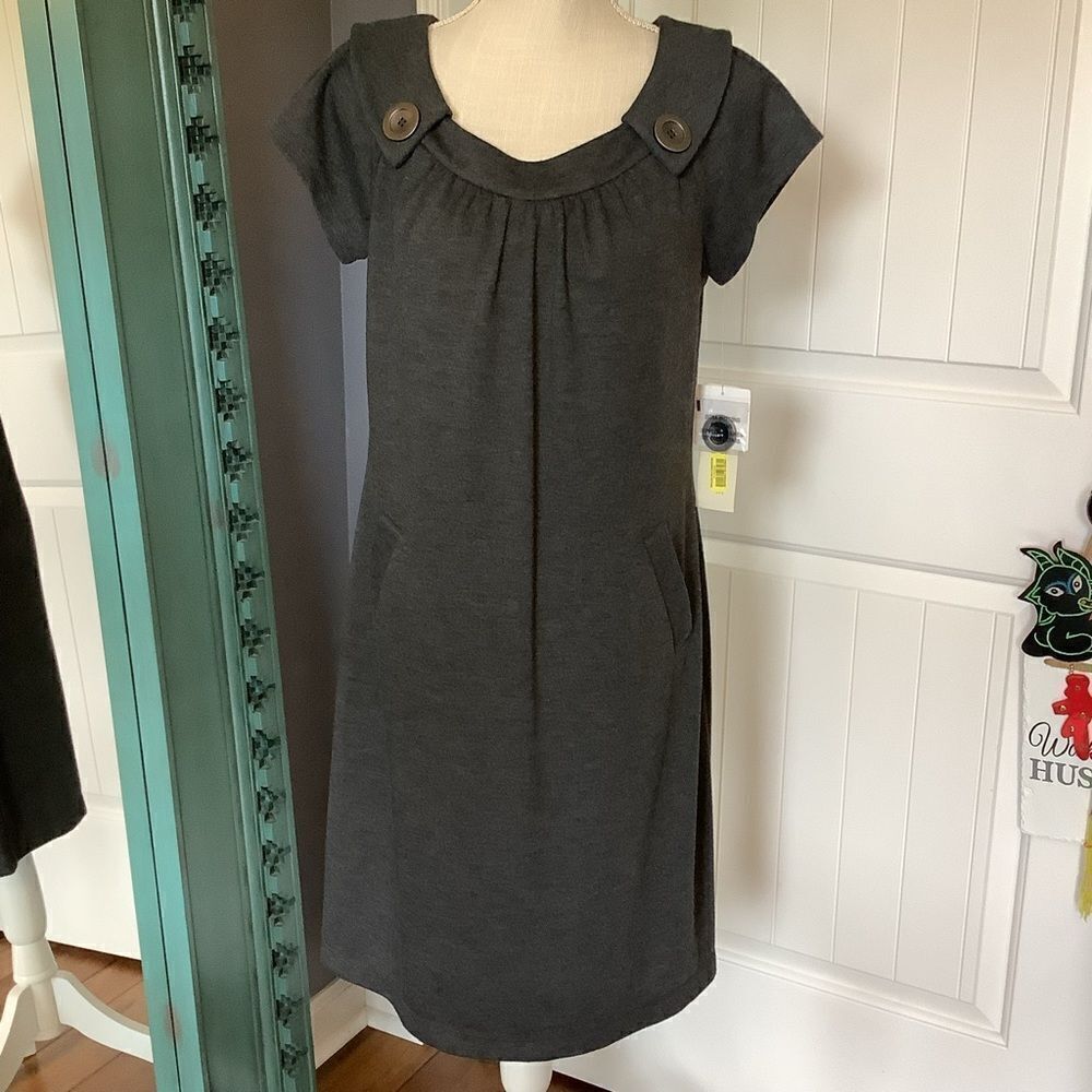 NWT Evan Picone Gray Shift Dress‎ 👗😎🍷